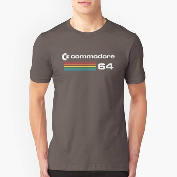 Commodore 64 and Amiga T shirts 80sfashion.clothing